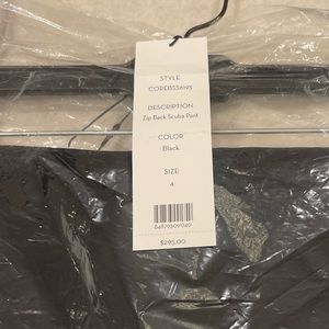 Veronica Beard Zip Back Scuba pant